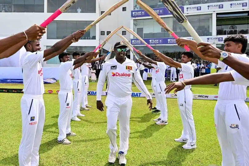 Angelo Mathews Bows Out Of Test Cricket After Heartbreaking Dismissal In Galle
